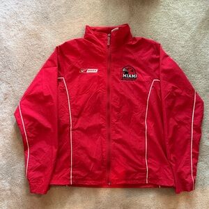Bauer Red Jacket with Nike Logo